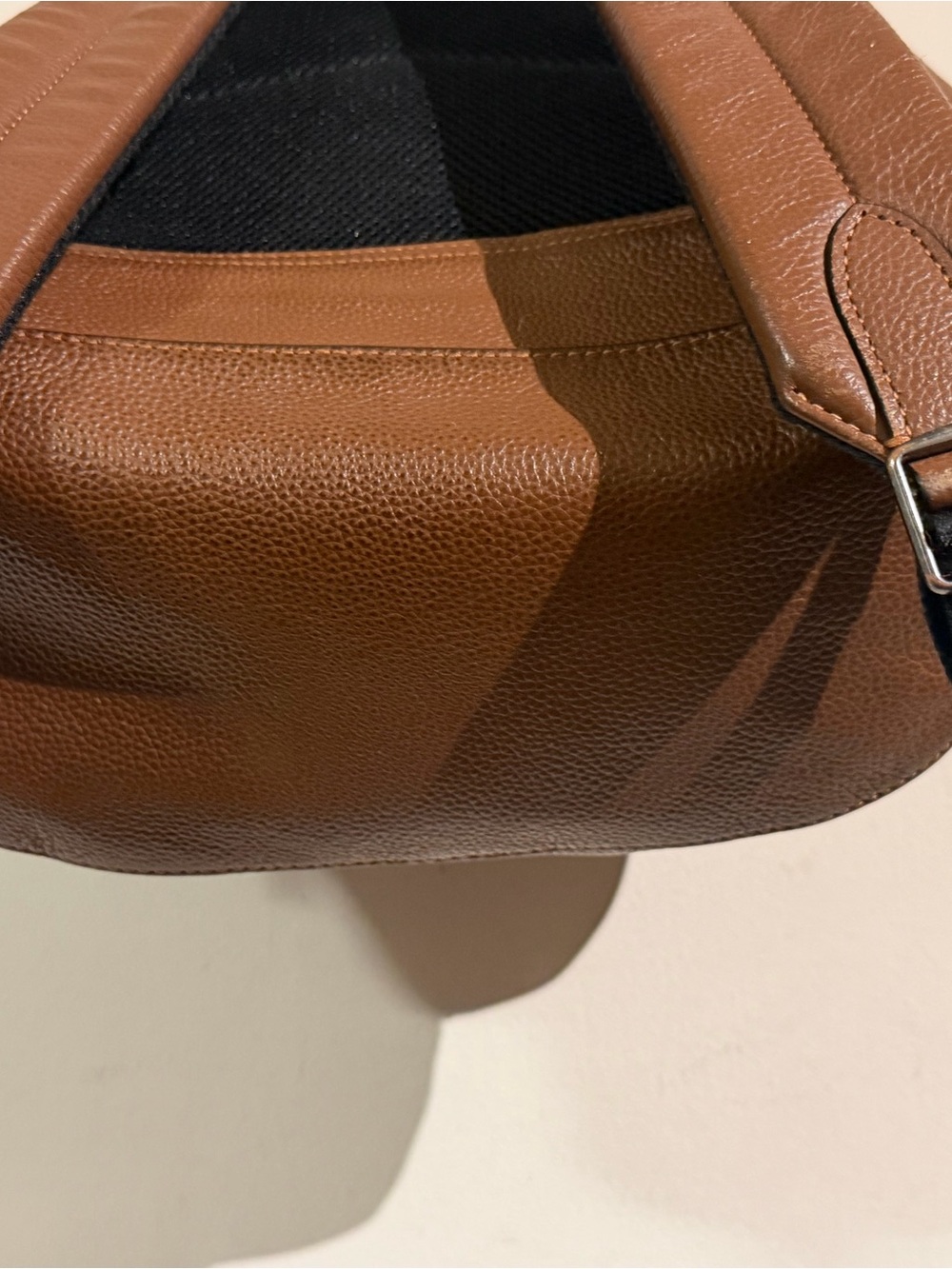❌SOLDOUT❌ Coach Leather Drawstring Backpack - Brown - Picture 6 of 12